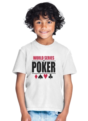  World Series Of Poker para Camiseta de los niños