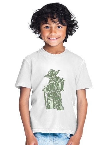  Yoda Force be with you para Camiseta de los niños