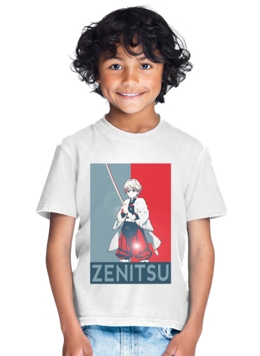  Zenitsu Propaganda para Camiseta de los niños