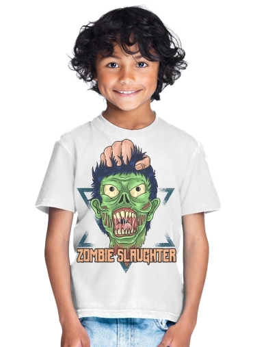  Zombie slaughter illustration para Camiseta de los niños
