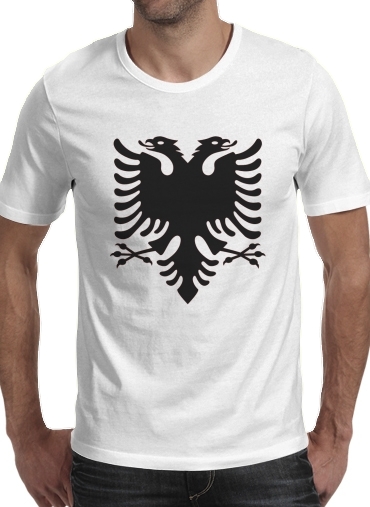  Albanie Painting Flag para Camisetas hombre