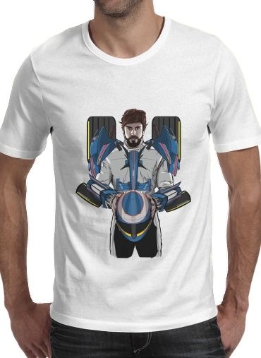  Alonso mechformer  racing driver  para Camisetas hombre