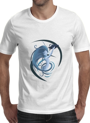  Aquarius Girl para Camisetas hombre