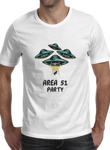  Area 51 Alien Party para Camisetas hombre