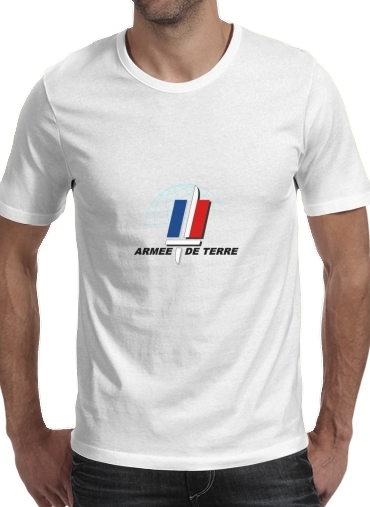 negro- Armee de terre - French Army para Camisetas hombre