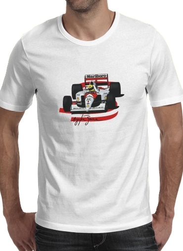  Ayrton Senna Formule 1 King para Camisetas hombre
