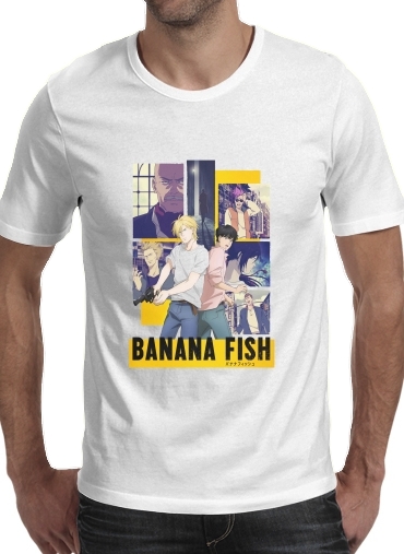  Banana Fish FanArt para Camisetas hombre