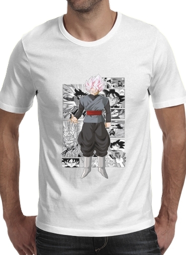  Black Goku Scan Art para Camisetas hombre