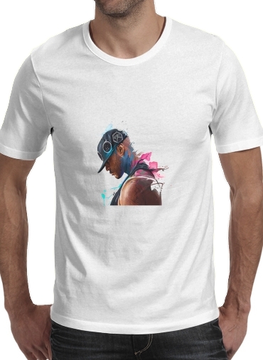 negro- Booba Fan Art Rap para Camisetas hombre