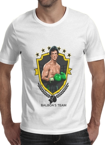  Boxing Balboa Team para Camisetas hombre