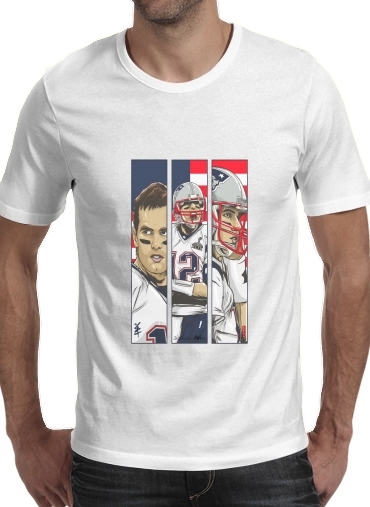  Brady Champion Super Bowl XLIX para Camisetas hombre