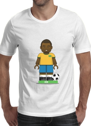  Bricks Collection: Brasil Edson para Camisetas hombre