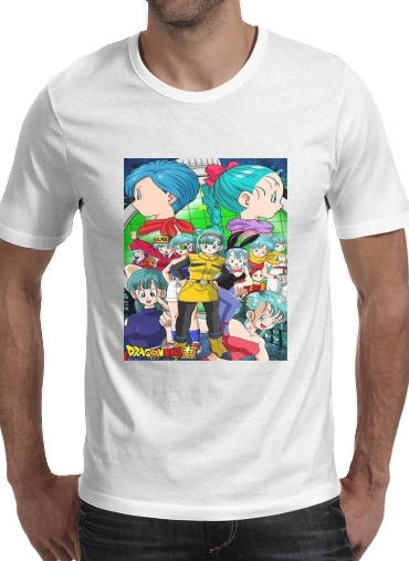  Bulma Dragon Ball super art para Camisetas hombre