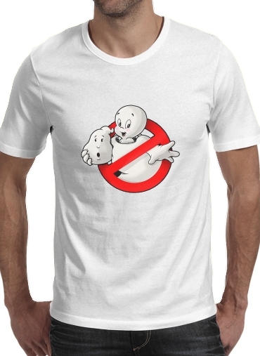  Casper x ghostbuster mashup para Camisetas hombre
