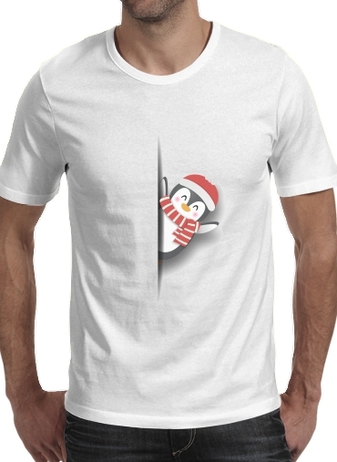  christmas Penguin para Camisetas hombre