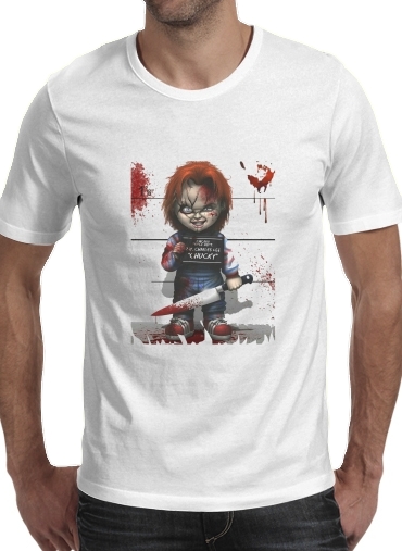 negro- Chucky la muñeca que mata para Camisetas hombre