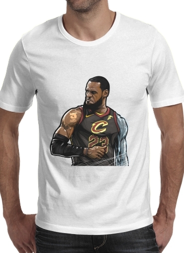 negro- Cleveland Leader para Camisetas hombre