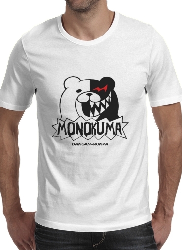 negro- Danganronpa bear para Camisetas hombre