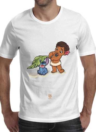 Disney Hangover Moana and Stich para Camisetas hombre