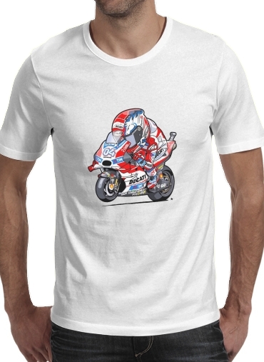  dovizioso moto gp para Camisetas hombre