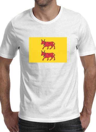  Drapeau Province du Bearn para Camisetas hombre