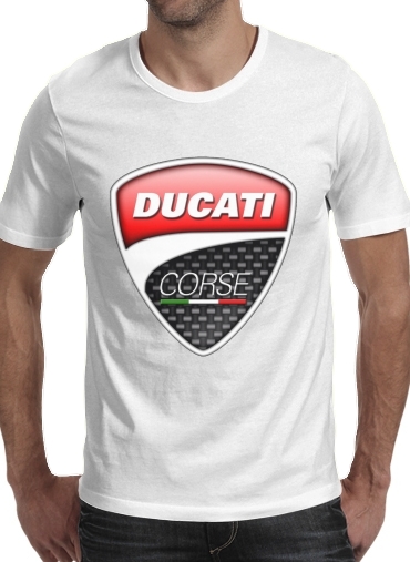 negro- Ducati para Camisetas hombre