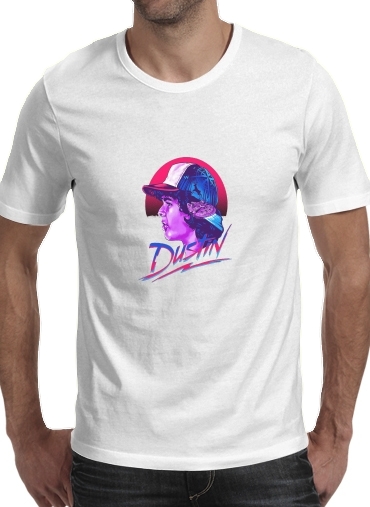  Dustin Stranger Things Pop Art para Camisetas hombre