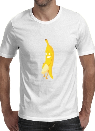 negro- Exhibitionist Banana para Camisetas hombre