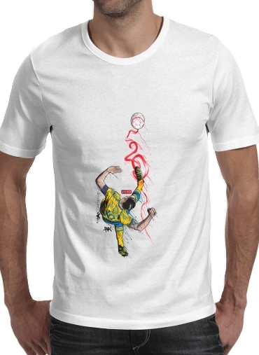  FantaSweden Zlatan Swirl para Camisetas hombre
