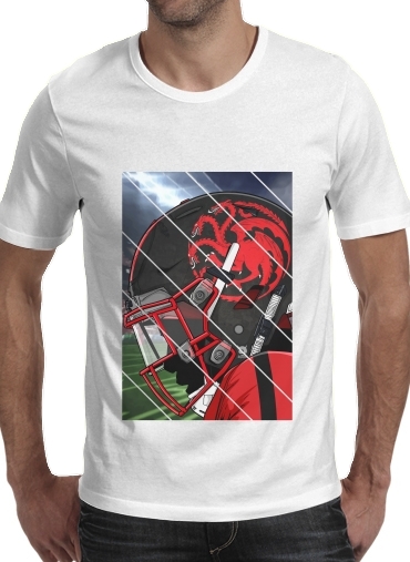 negro- Fantasy Football Targaryen para Camisetas hombre