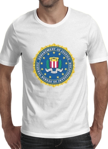  FBI Federal Bureau Of Investigation para Camisetas hombre