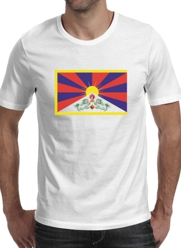  Flag Of Tibet para Camisetas hombre