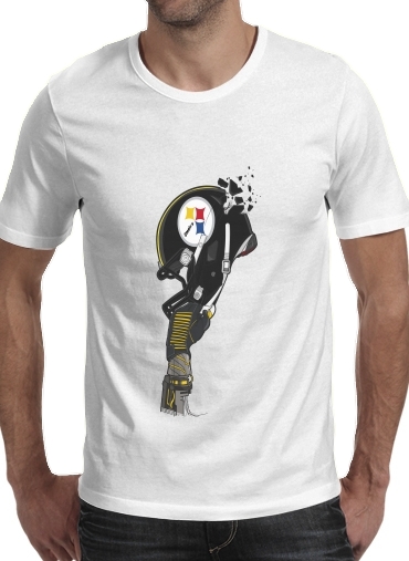  Football Helmets Pittsburgh para Camisetas hombre