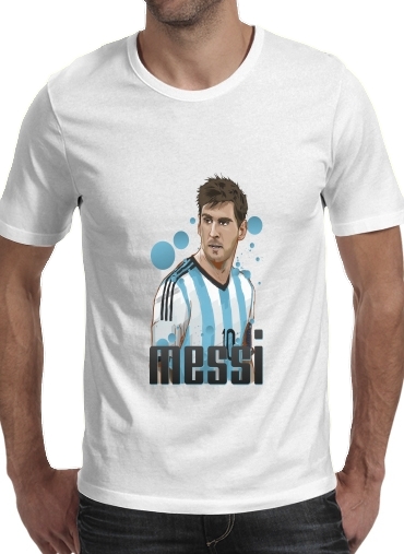  Football Legends: Lionel Messi - Argentina para Camisetas hombre