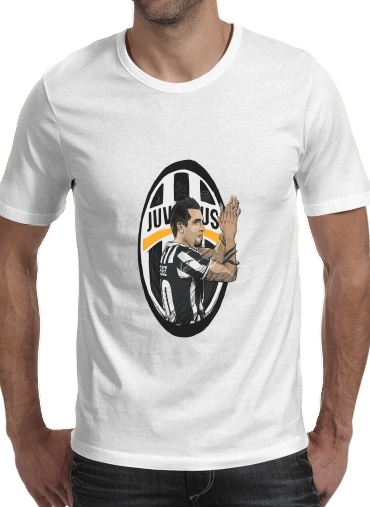  Football Stars: Carlos Tevez - Juventus para Camisetas hombre