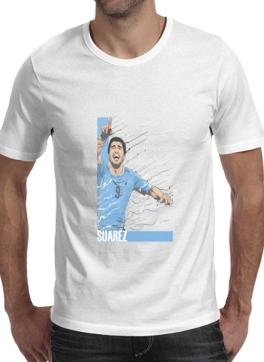  Football Stars: Luis Suarez - Uruguay para Camisetas hombre