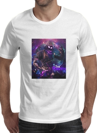negro- Fortnite The Raven para Camisetas hombre