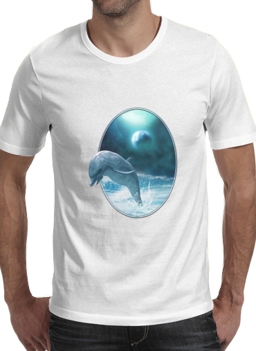 Freedom Of Dolphins para Camisetas hombre