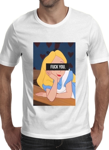  Fuck You Alice para Camisetas hombre