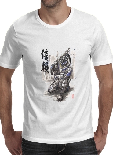  Garrus Vakarian Mass Effect Art para Camisetas hombre