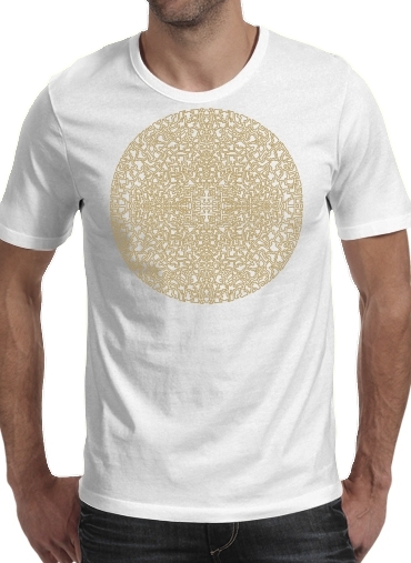  Geometric Bohemian Mandala para Camisetas hombre