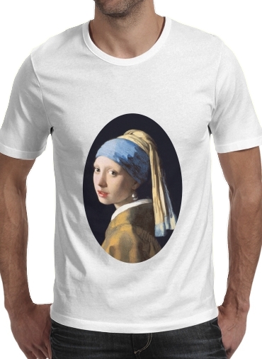  Girl with a Pearl Earring para Camisetas hombre