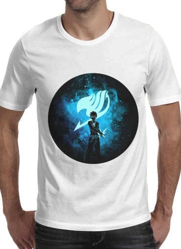 negro- Grey Fullbuster - Fairy Tail para Camisetas hombre
