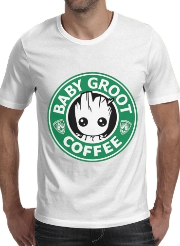 negro- Groot Coffee para Camisetas hombre