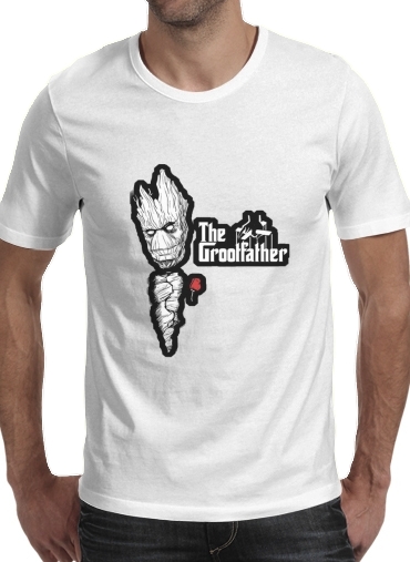  GrootFather is Groot x GodFather para Camisetas hombre