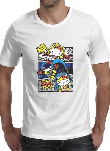  Hello Kitty X Heroes para Camisetas hombre
