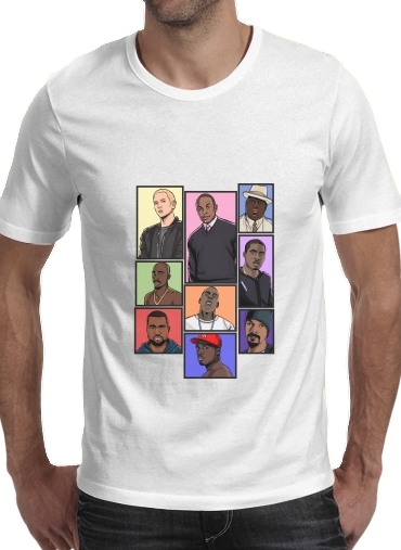  Hip Hop Legends para Camisetas hombre