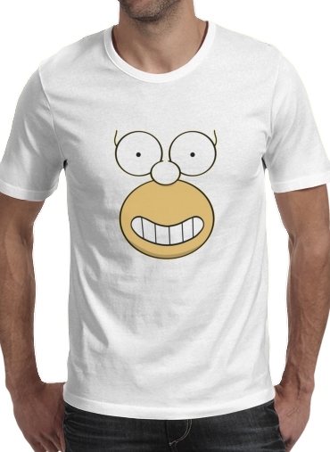  Homer Face para Camisetas hombre