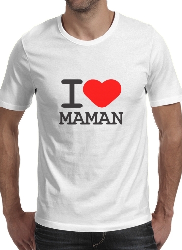  I love Maman para Camisetas hombre