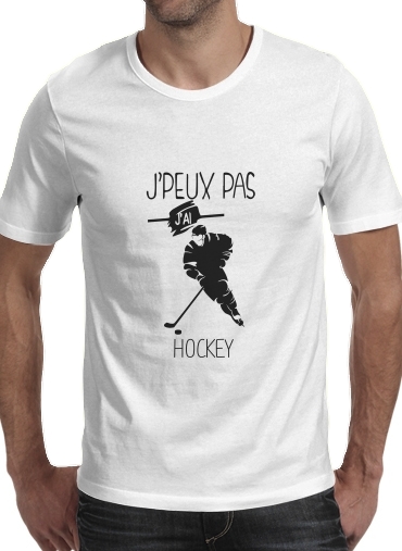  Je peux pas jai hockey sur glace para Camisetas hombre